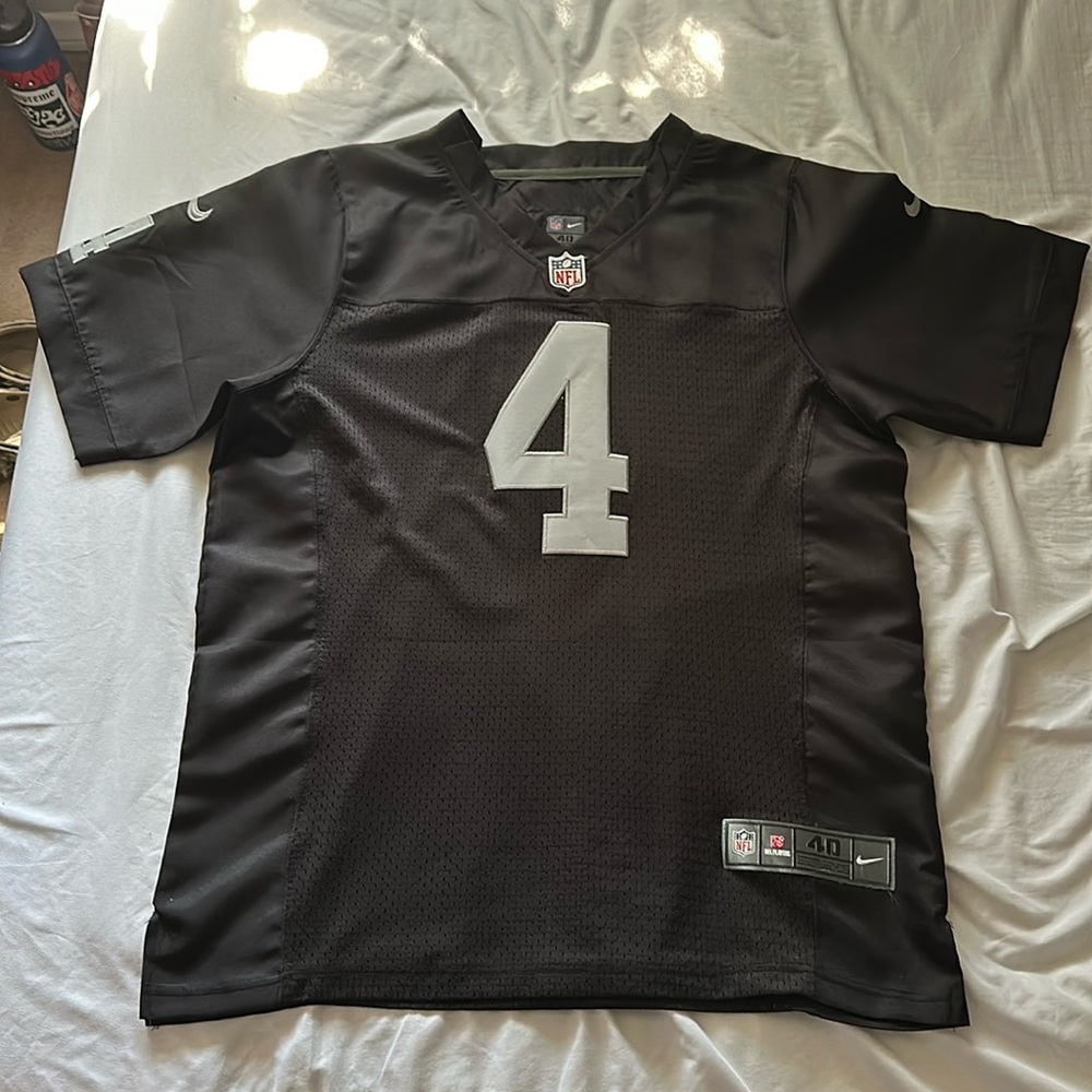 Raiders Derek Carr jersey Large